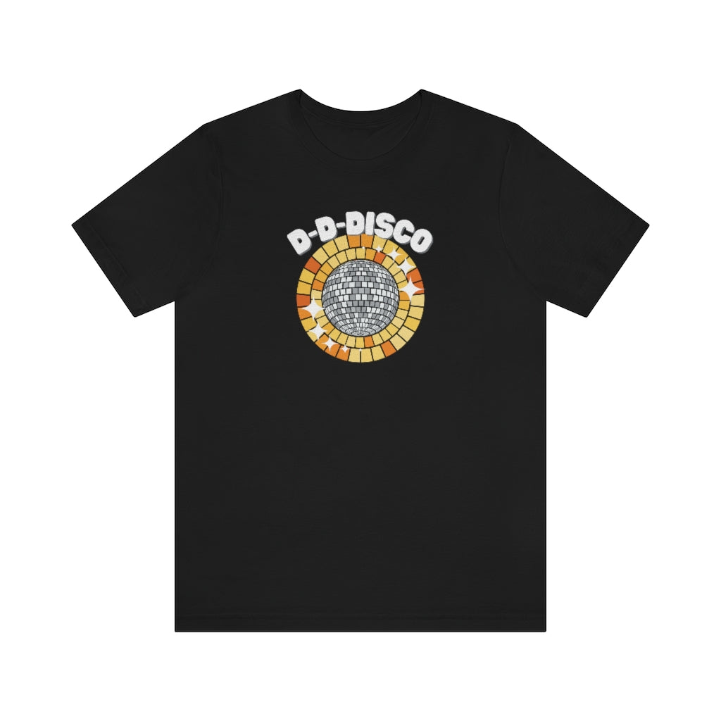 A real dancing queen tshirt. A funny dance tshirt with the text "disco". Great for the ones having a disco fever and who only eat sleep dance repeat.