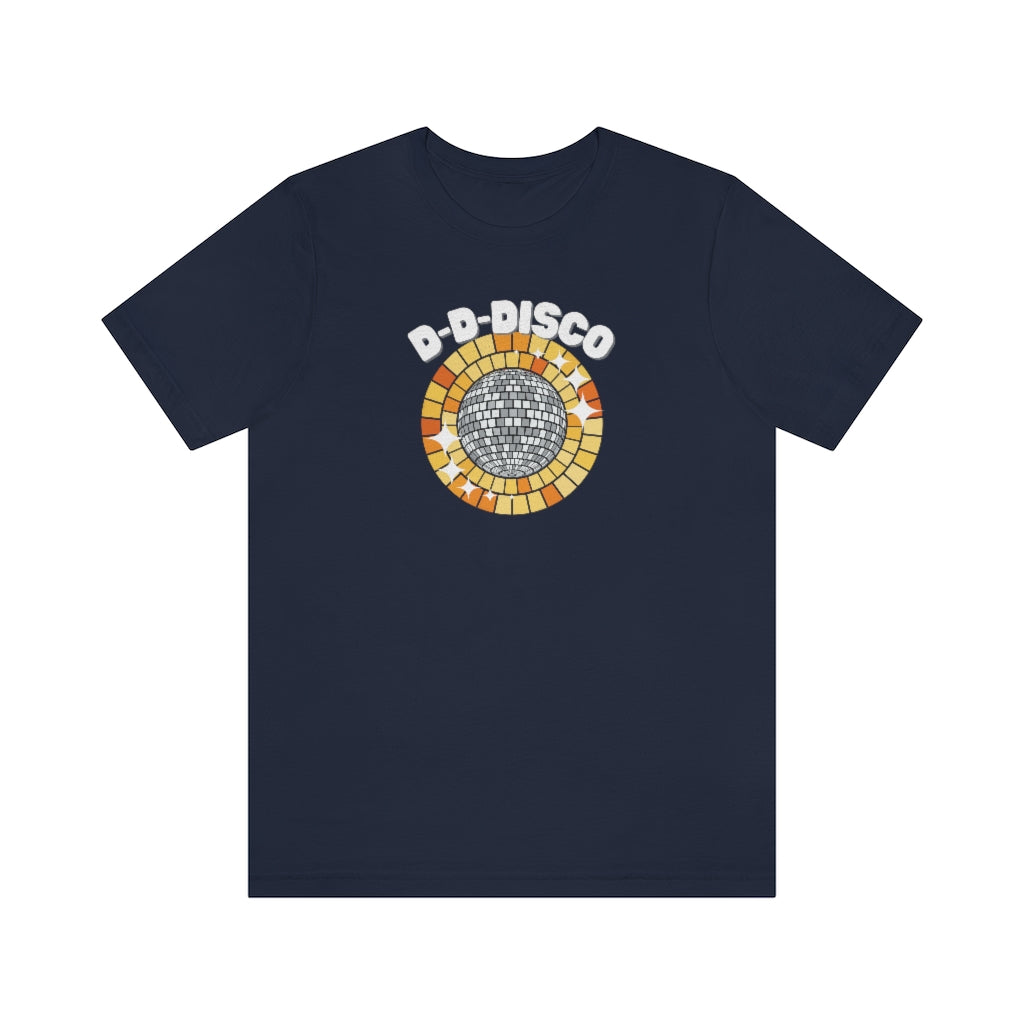 A real dancing queen tshirt. A funny dance tshirt with the text "disco". Great for the ones having a disco fever and who only eat sleep dance repeat.