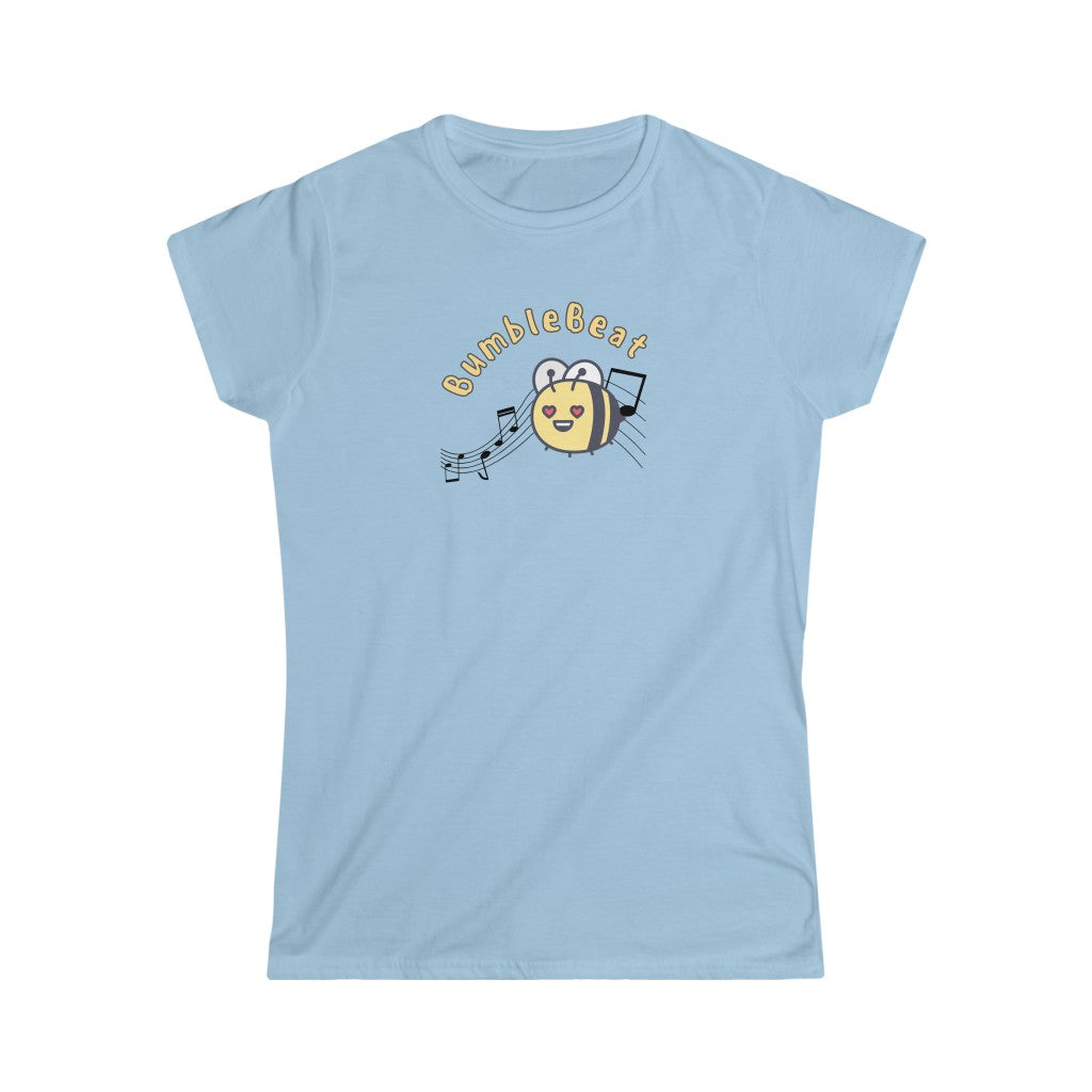A funny music tshirt with the text "bumblebeat". A funny tshirt  for anyone dancing lindy hop, west coast swing or ballet.